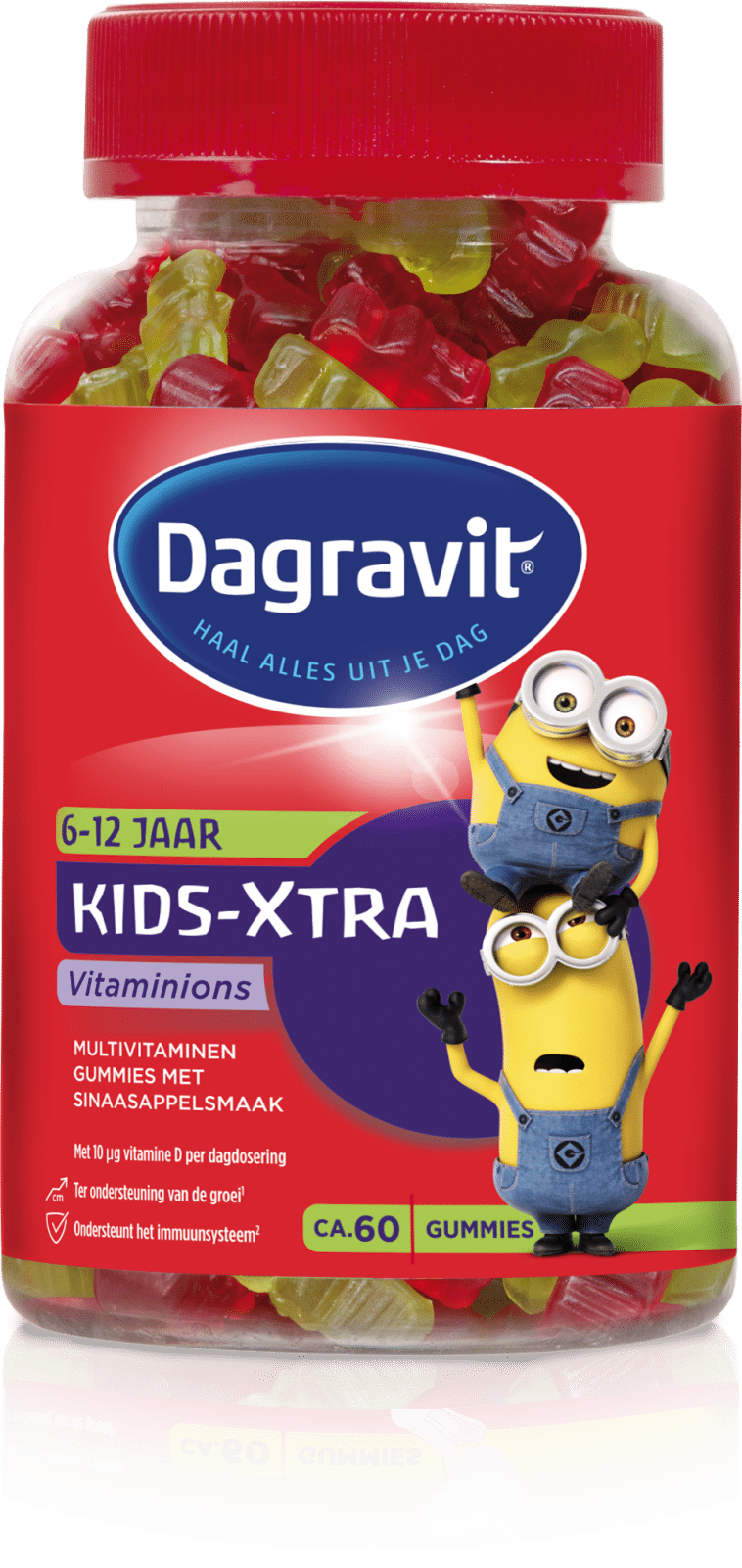 Kids Xtra 6 12 Jaar Gummies Vitaminions Dagravit Kind 6 12 Jaar